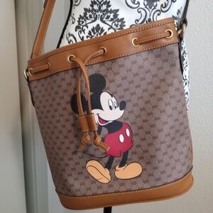 Gucci X Mickey Bucket Bag